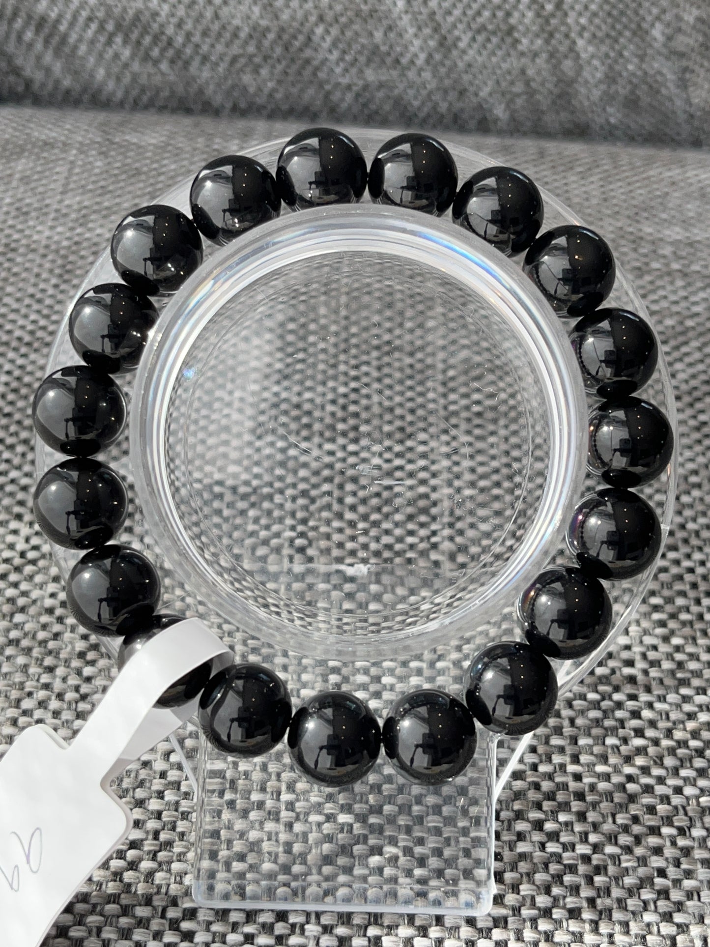 Obsidian armbånd