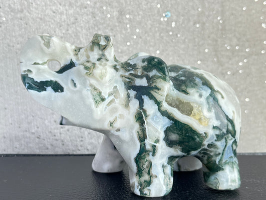 Mose Agat Elefant 10cm