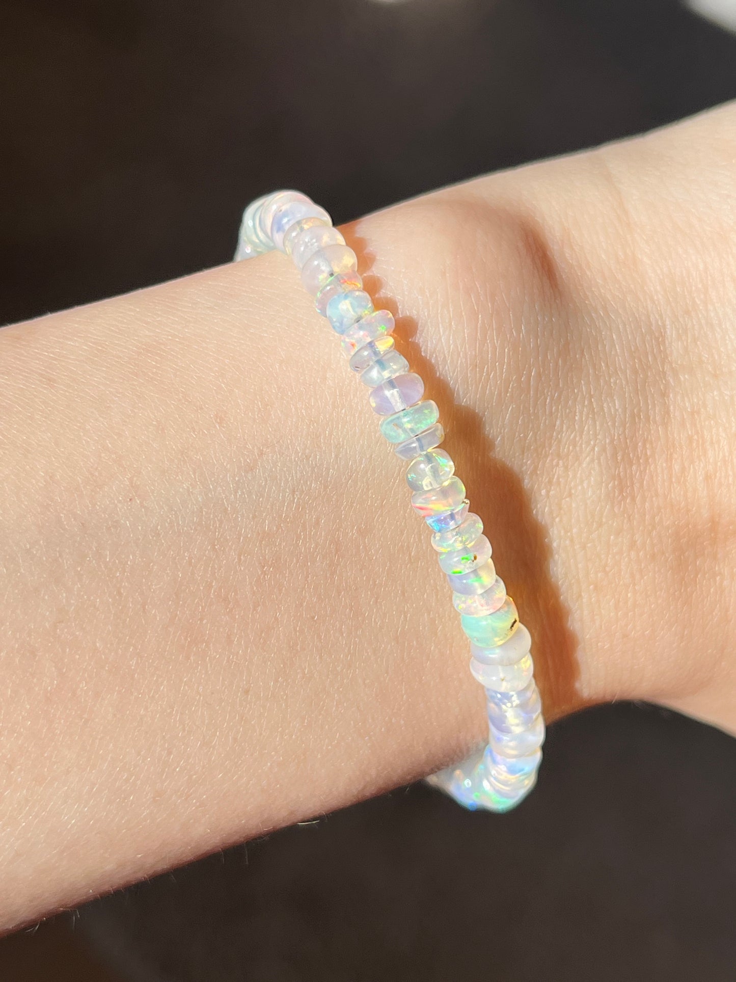 Opal armbånd  i 925 sterling sølv