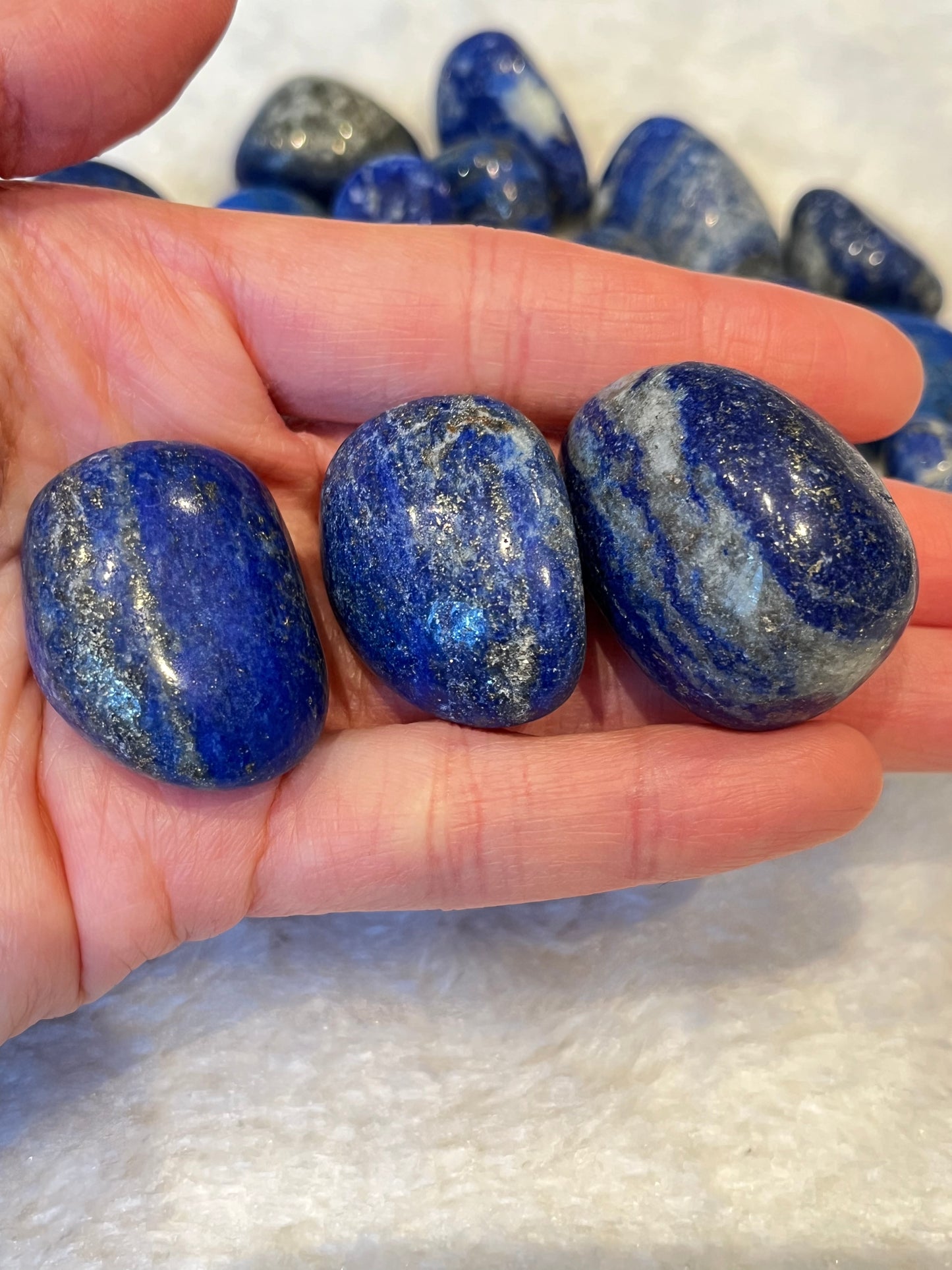 Lapis Lazuli Tromlet