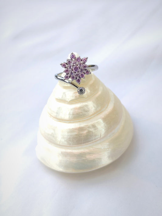 Rotate purple star ring